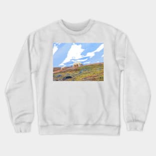 Polar bear and cub Crewneck Sweatshirt